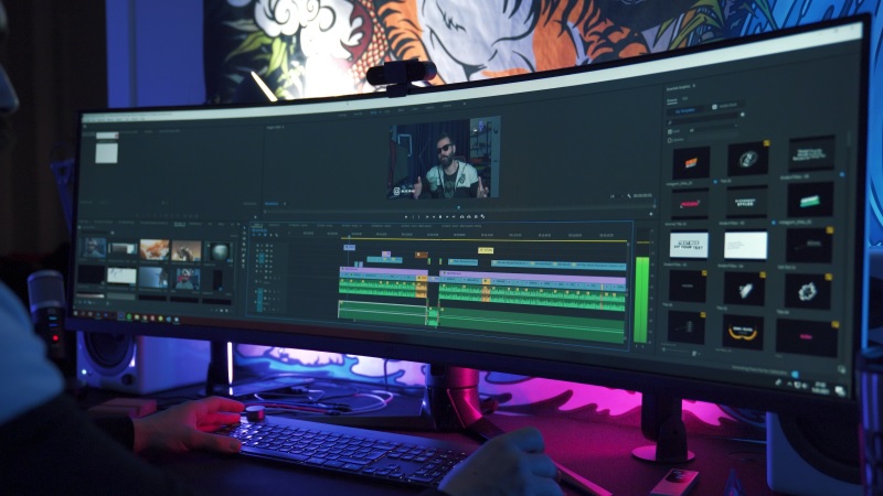 Insight of a content creation software.